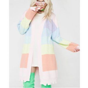 Dolls Kill Oversized Cardigain